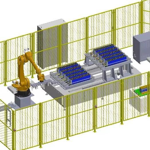 Industrial Energy Storage 18650 Lithium Battery Assembly Machines with Cooling System