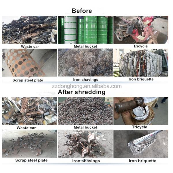 Waste Car Tire Shredder Prices/Plastic Crusher Shredder Machine Waste Paper Shredder