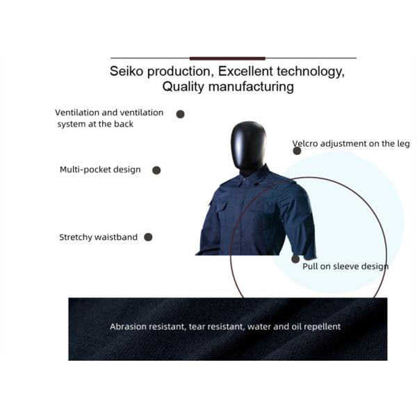 Stretch T400 Fabric Military Combat Uniform Polycotton Tear Resistant