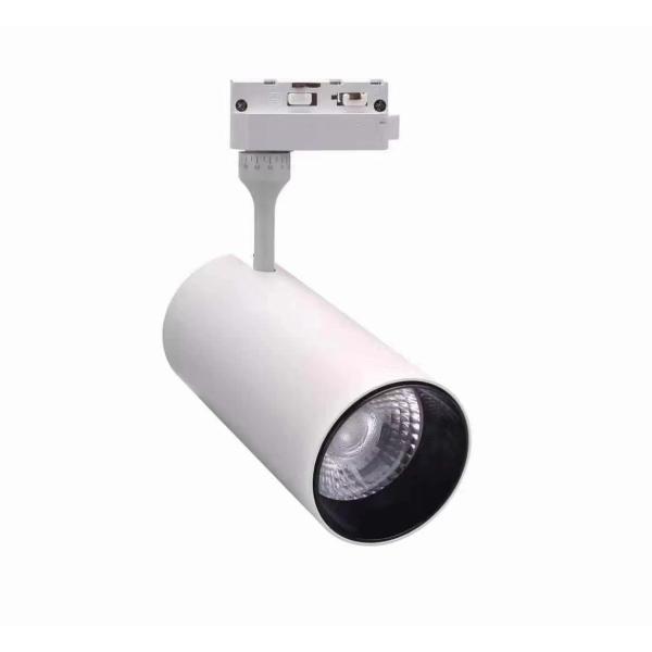 Matte Black LED Track Spotlights 0.02kw 2700k-6500k CCT For Kitchen