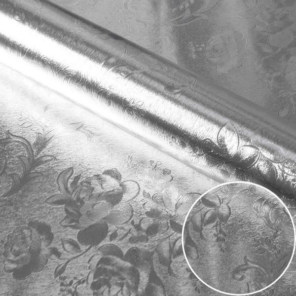 Matt Silver Foil Kitchen Stickers Self-Adhesive Wallpaper for Countertops and Furniture