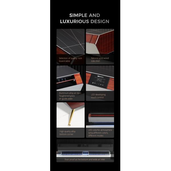 Primst 2024 Cabinet de télévision divisé Mode de réfrigération et de chauffage multifonctionnel supérieur