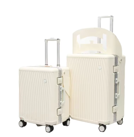 Fashion Portable Luggage Trolley 28 Inches PC ABS Lightweight Suitcases With Tsa Locks