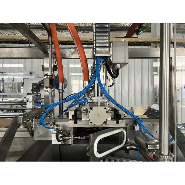 Automatic 1-220L Double Head Aseptic Bag Filling Machine SUS304 for Juice Milk Puree Packaging