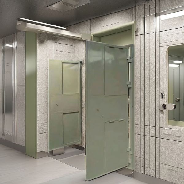 Custom Bank Vault Door Intelligent Anti Theft Explosion Proof Secure Secret Room