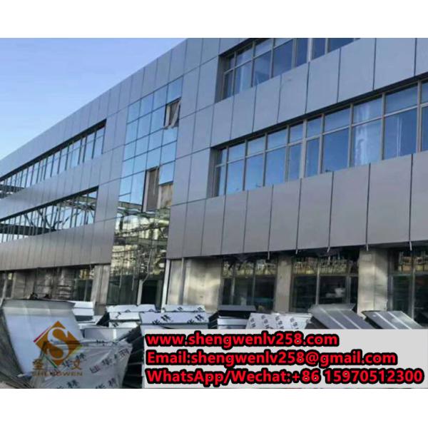 Guangdong Foshan Exterior Aluminum Panel Cladding Wall Systems Wall Cladding Design Wooden Fasade