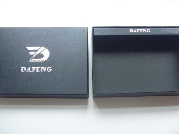 Personalised Leather Texture Paper Packaging Boxes With Silver Foil Embossing