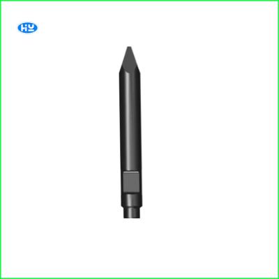 40CRMO Pin Hammer Chisel Bit Hot Rolled Steel 135mm Concrete Breaker Chisel
