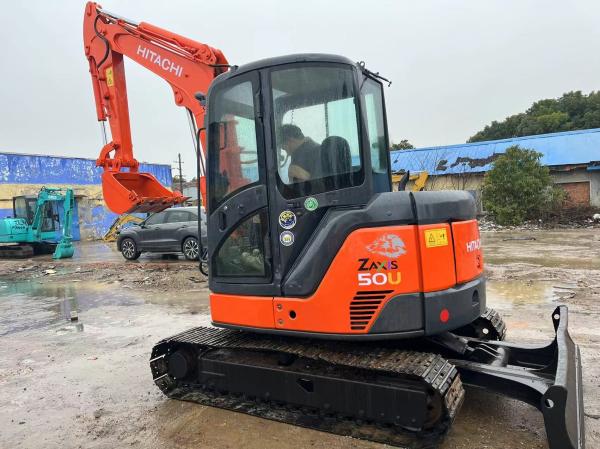 5 Ton Boutique Japan Brand Mini Excavator Used Hitachi Zx50u Second Hand Digger