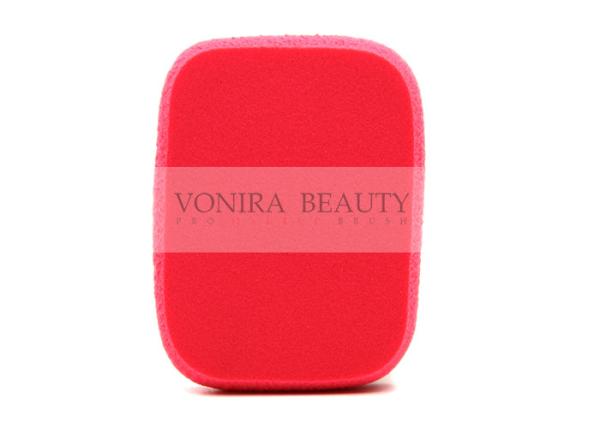 Sopro líquido dado forma da esponja da fundação do quadrado vermelho da beleza da menina ultra brandamente