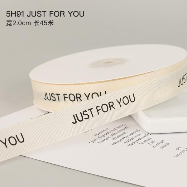 Белая ленточка с крупным зерном 20 мм Печатная хлопчатобумажная ленточка OEM Экологически чистые