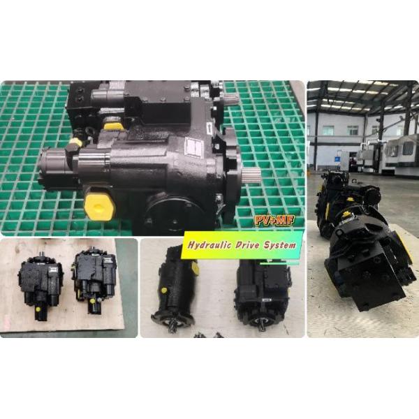 Sistema de accionamiento hidráulico de la cosechadora Control hidráulico de la bomba de pistón axial automática