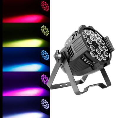 18x10W Rgbw 4in1 LED Par Lights Dj Light Show Equipment 6/10 Channels