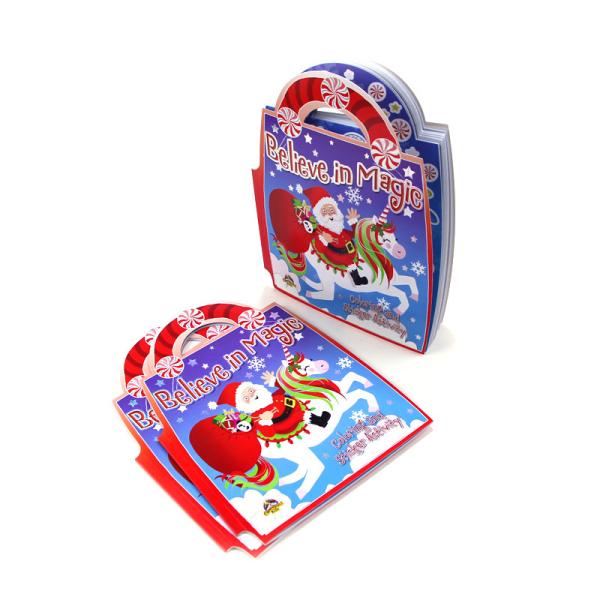 18 Sheets Pages Coloring And Sticker Printing For Kids , Gloss For Cover