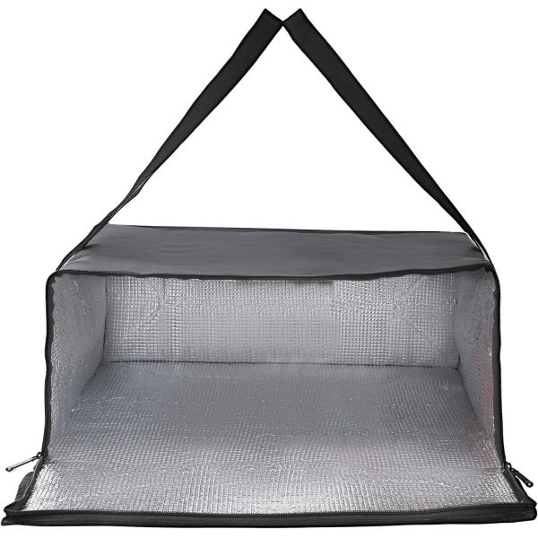 Pizza Carrier Insulated Bags Large For Deliveries, Insulated Pizza Carrier Delivery Bag Food Bag Professional Thermal Pizza Warmer Bags, Large Heavy Duty Pizza Carrier, Hot Cold Food Delivery Bag