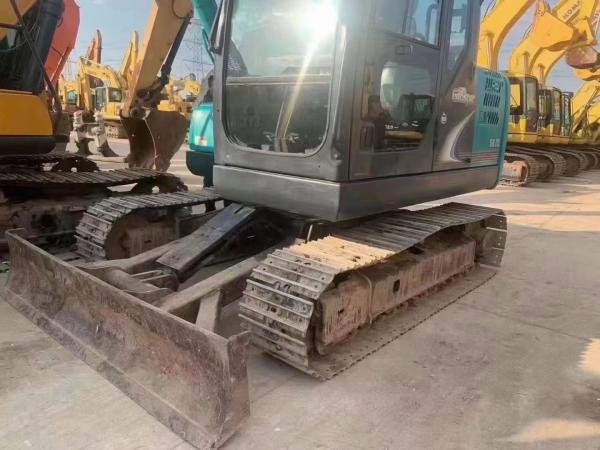 Construction Used Kobelco Excavators Sk75 Digger 7Ton Used Small Excavator