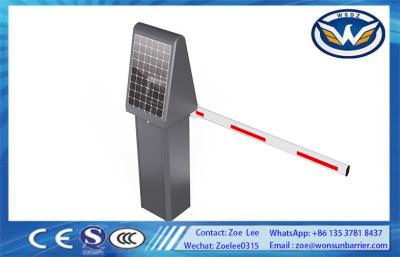 Embedded Solar Barrier Gate With 1st Generation Non Spring Motor