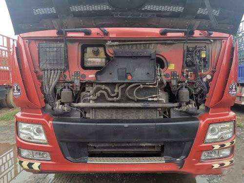 Used 2016 Cummins 350HP Foton Cargo Box Trailer Truck 12 Speed