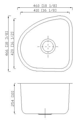 Corner 18 Inch Single Bowl Stainless Kitchen Sink Undermount Installation