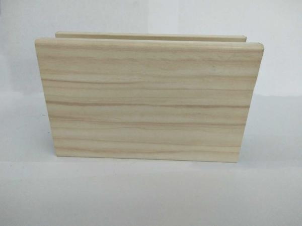 Cream - Colored , Wood Finish Aluminium Profiles , Customized For Stand Display