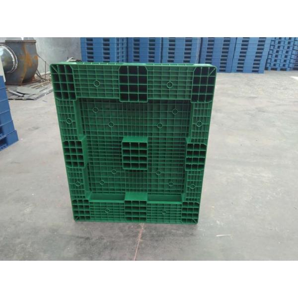 Customized 1200*1000 4 Way Entry Plastic Pallet for Beer Bottles and Juice Static Load 6T