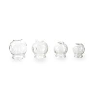 Chinese Anti Aging 5Pcs Glass Vacuum Cupping Set For Face And Body