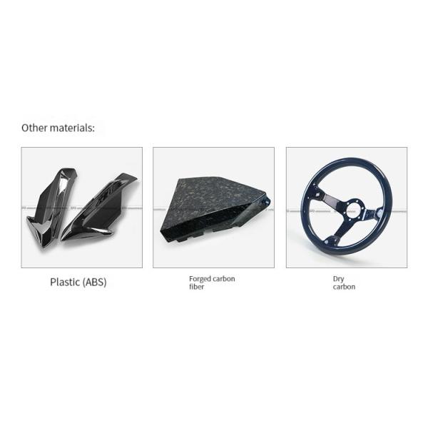 True Carbon Fiber 44*44*25 Steering Wheel Assembly Set for Bmw M2/M3/M4/M5/M6 Racing