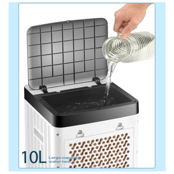 Household Cooling Fan 10L Water Tank Large Capacity Air Conditioning Fan Remote Control