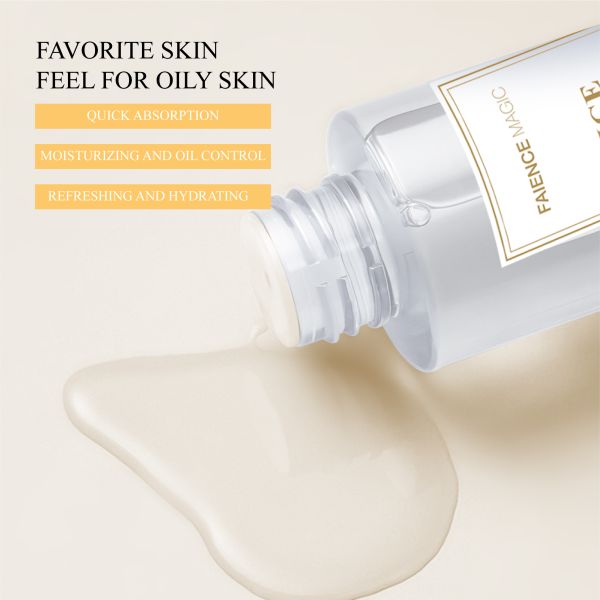 Factory Wholesale Organic Rice Facial Toner Nicotinamide Hydration Serum Moisturizer Day Night Skin Whitening Serum for Adults