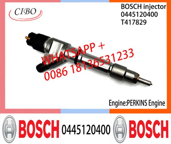 Asamblea original 0445120400 T417829 de inyector de combustible diesel de BOSCH 0445120400 para  Engine