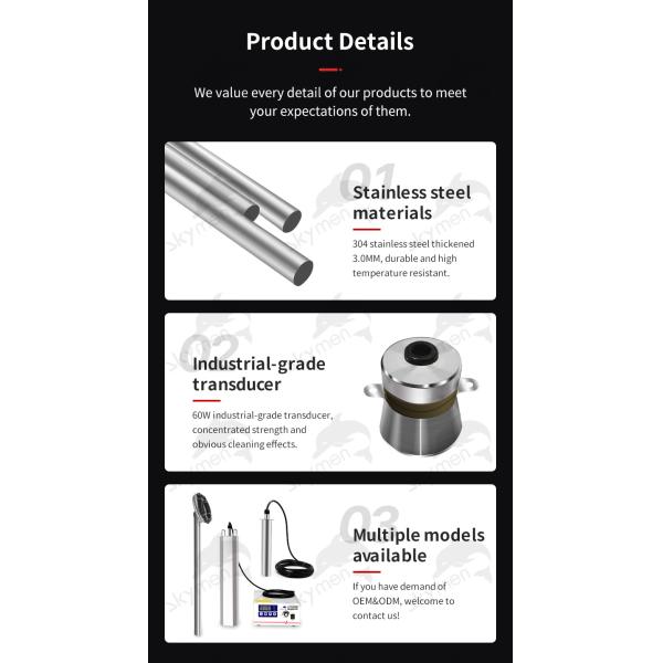 Submersible Ultrasonic Transducer Bar