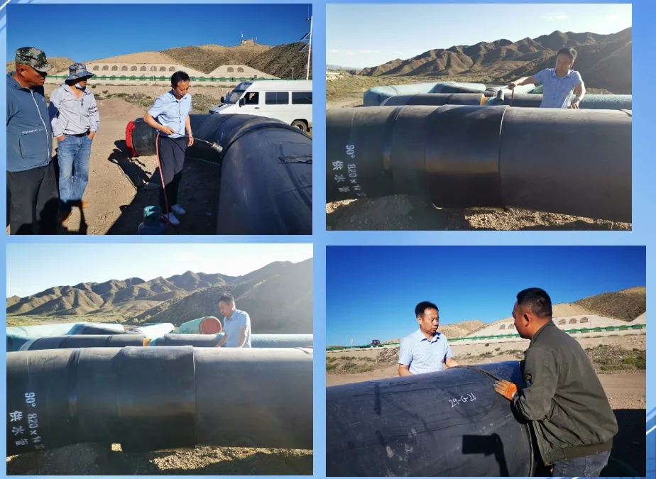 HDPE Seamless Electrofusion Sleeves Welding For Pre Insulated Pipe