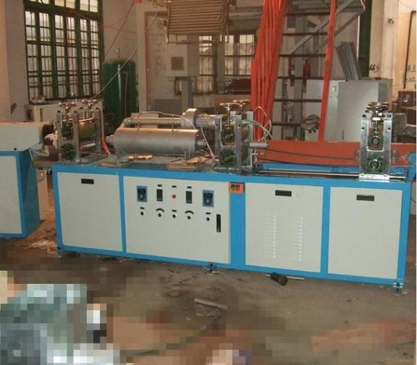 Flat Blow Film Making Machine With Tubular Electrical Heater SJ35x25B Extruder Type