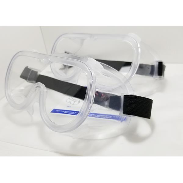 PPE Safety Glasses Anti Scratch Medical Eye Protection Glasses OTG Design