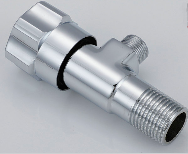 Banheiro Cozinha Garrafa de água Tubos de banho Acessórios de latão válvulas de 1/2 ângulo