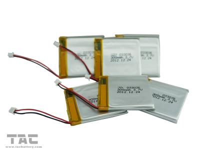 Pilha de bateria do íon de lítio do polímero com PWB para HEV GSP351624 3.7V 100mAh