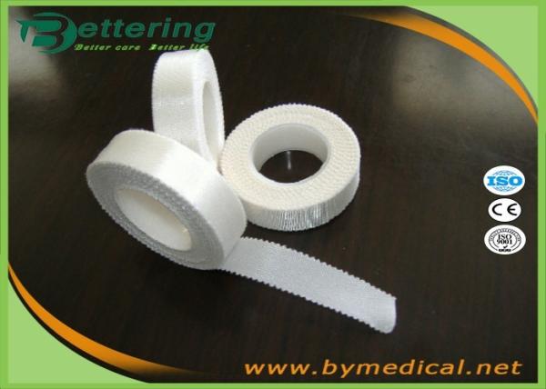 1.25cm First Aid Surgical Adhesive Silk Tape with zig zag edge medical silk tape