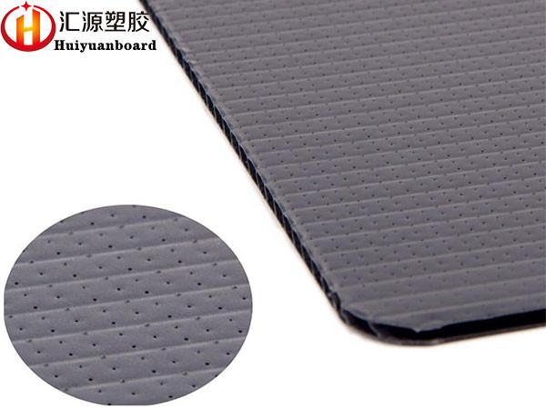 Micro Perforated PP Corrugated Plastic Sheets For Under Roof Application