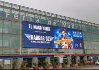 Parede video exterior transparente de vidro eletrônica impermeável do diodo emissor de luz da tela de exposição do diodo emissor de luz dos sinais P31.25 do Signage SMD/DIP de Digitas