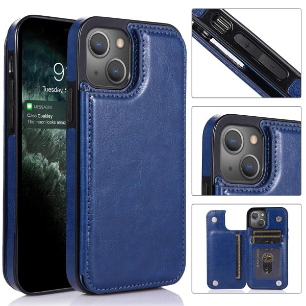 Shockproof PU Leather Mobile Phone Wallet Case Harmless IPhone 11 Cover