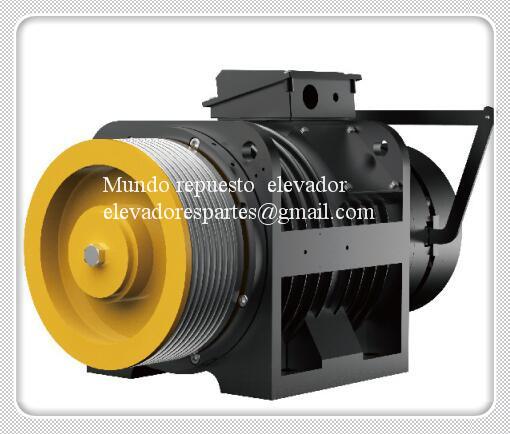 El motor gearless GETM3.5H 1350-1600KG 1.0-1.75M/S  para elevador pasajero