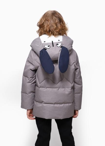 Bilemi Baby Thick Lovely Warm Parkas Detachable Cap Down Jacket Winter Boys Downcoat Baby Suit