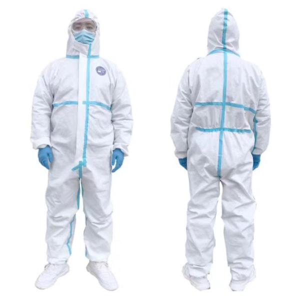 Breathable Waterproof Isolation Gown , Medical Isolation Clothing S/M/L/XL/XXL