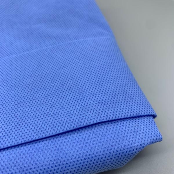 Fournitures médicales de protection d'isolement Robe chirurgicale SMS jetable stérile renforcée