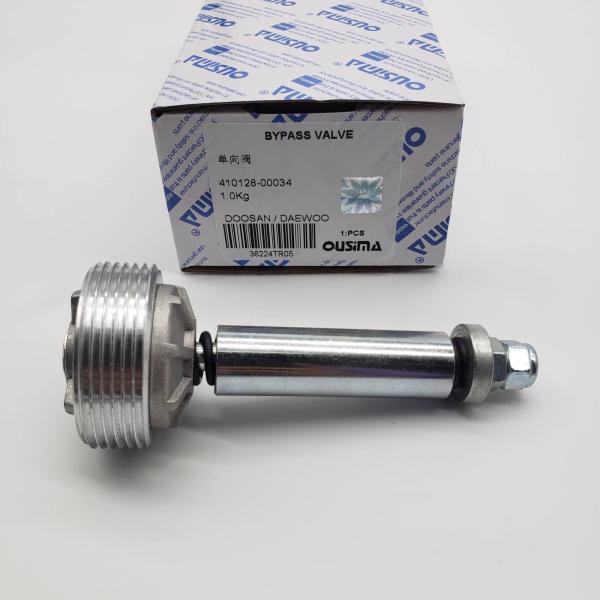 1.0kg One Way Fuel Valve 410128-00034 For Doosan Daewoo Excavator