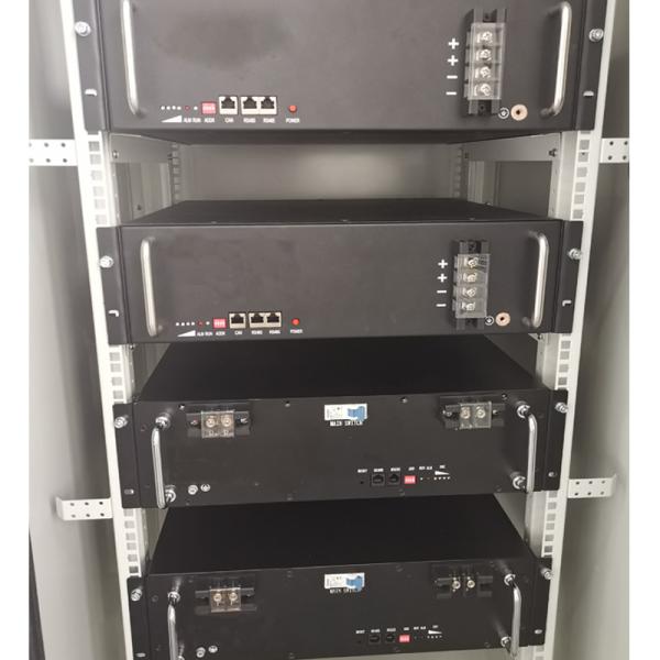 48V 50Ah Telecom Lithium Battery 3U Module For Off Grid Energy Storage System  Telecom Base Station