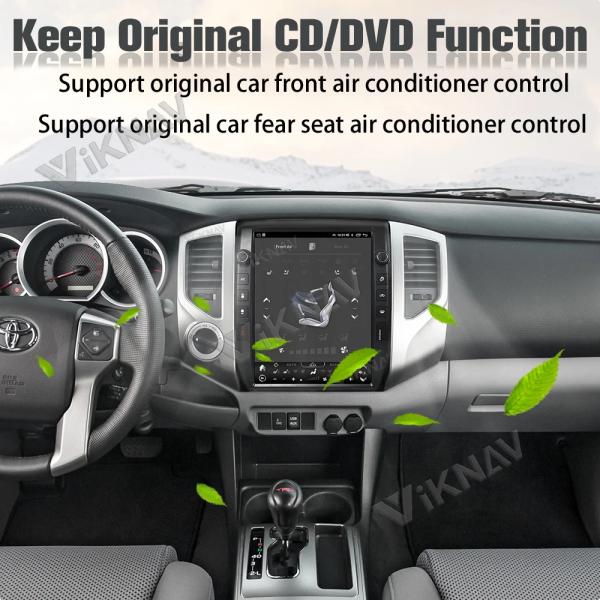 13 дюймовый 2005-2015 Toyota Tacoma головный блок Стерео Carplay ЖК-дисплей