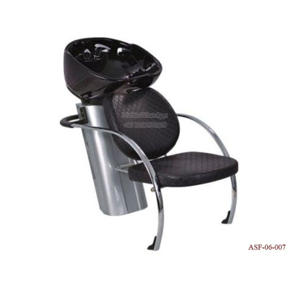 ASF-06-007 Hair Salon Shampoo Chairs for Sale, Metal Shampoo Chair Salon Furniture