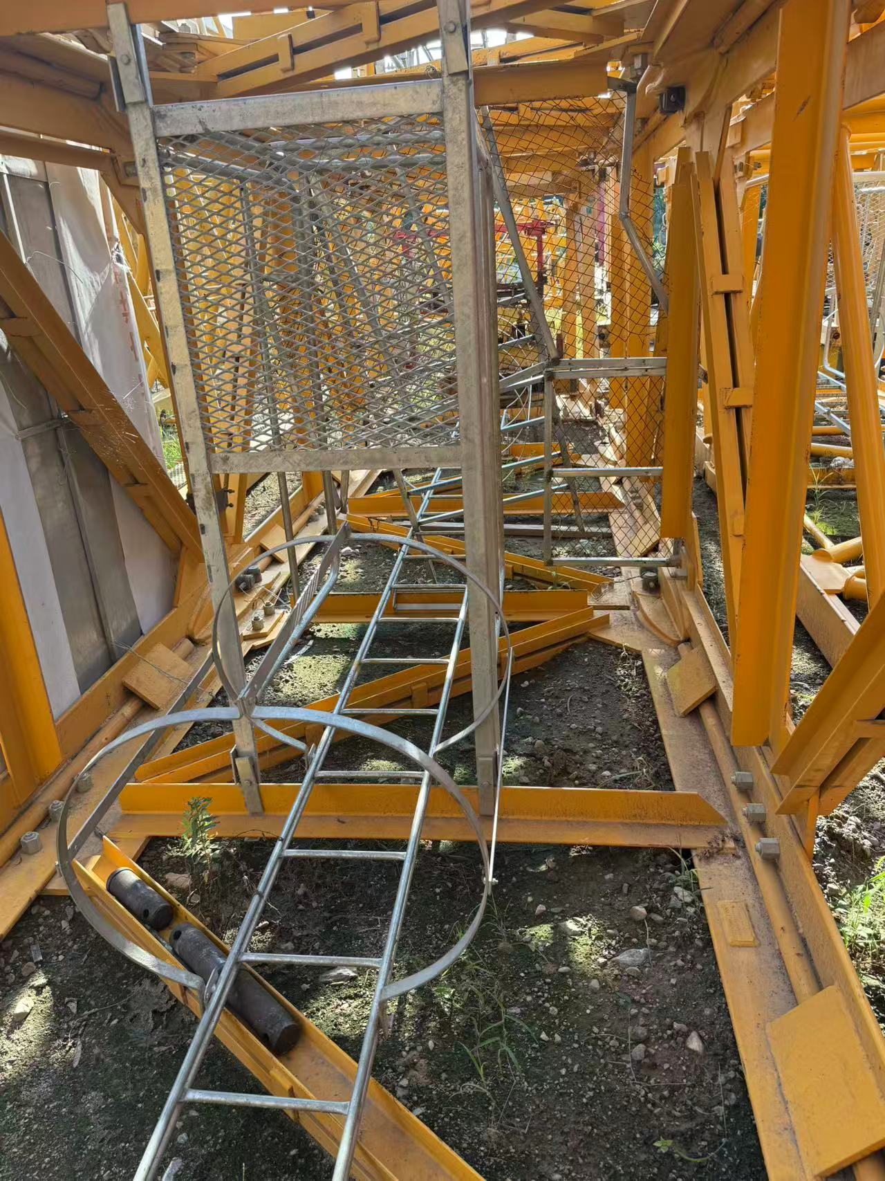2020 Zoomlion QTZ200 TCT7520-16D Used Tower Crane 16 Ton 75m Jib Complete Set