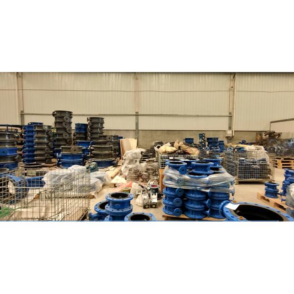 Настраиваемый гибкий железоустойчивый сидящий вафли / лаг тип бабочки клапан OEM размер порта